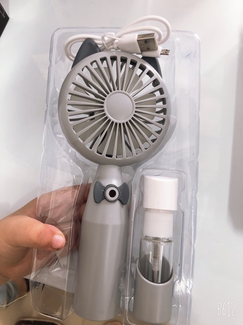 QUẠT TÍCH ĐIỆN+PHUN SƯƠNG MINI
