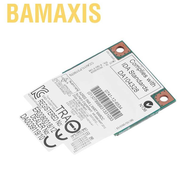 Card Mạng Bamaxis Pci-E 2.4g / 5ghz Ar5B22 300mbps Bluetooth 4.0