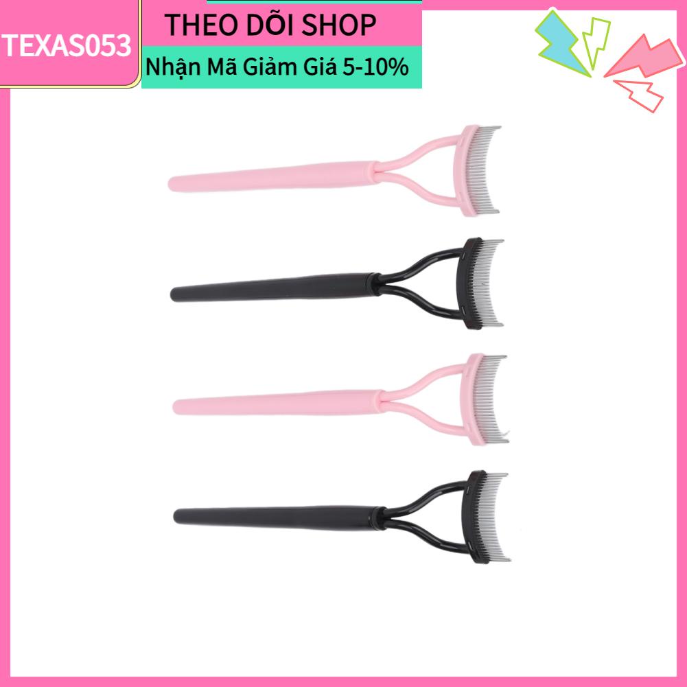 [Hàng mới về] 4 pcs lược chải lông mi tách lông mi thép không gỉ chuyên nghiệp tiện dụng【Texas053】