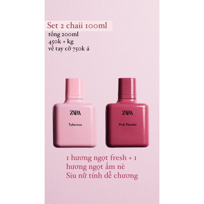 NƯƠC HOA ZARA - 30ML