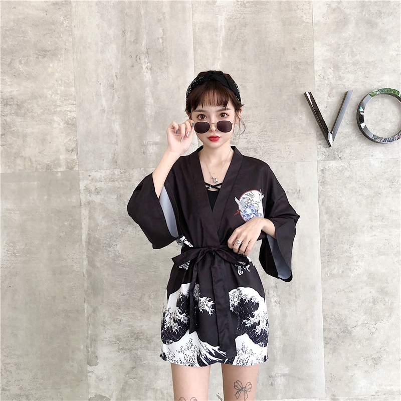 Áo Khoác Kimono Phong Cách Nhật Bản Cho Nữ | BigBuy360 - bigbuy360.vn