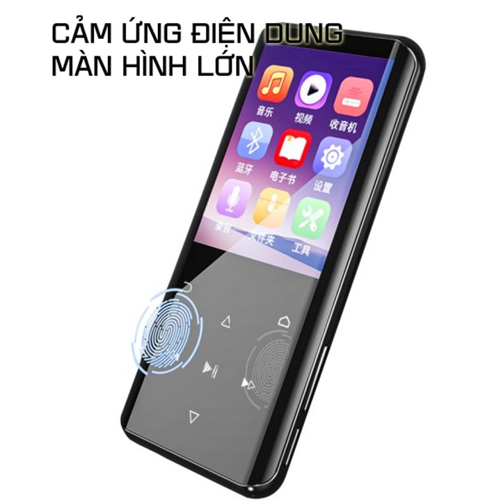 [BẢO HÀNH 1 ĐỔI 1] MÁY NGHE NHẠC KHÔNG DÂY BLUETOOTH RUIZU D25 BỘ NHỚ TRONG 16GB