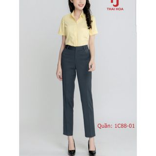 Quần tây Thái Hòa ống suông
