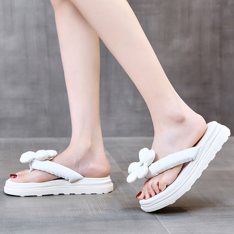 💗 Dép Nữ Đế Dày Thời Trang💗  Dép Đế Cao  Đính Hoa Thời Trang Xinh Xắn Cá Tính Cho Nữ