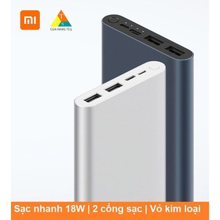 Sạc dự phòng Xiaomi Gen 3 10.000mAh