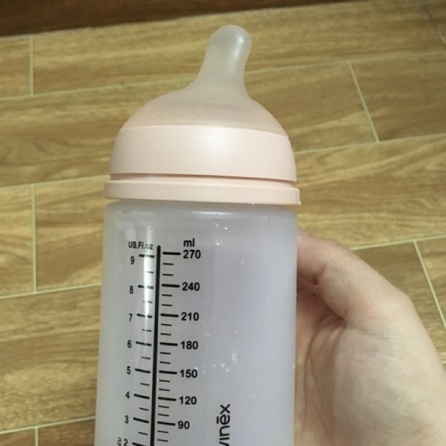 Bình suavinex zero zero 270ml núm M (99%)