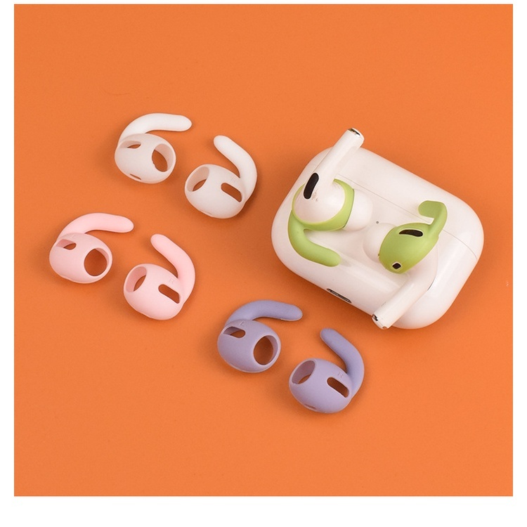 Bộ Bọc Tai Nghe Silicon Có Móc Chóng Rơi Dành Cho Airpods Pro/ Airpods 3