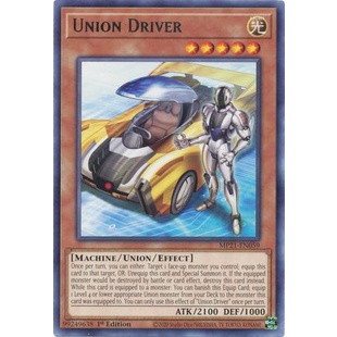 Thẻ bài Yugioh - TCG - Union Driver / MP21-EN059'