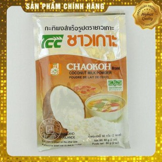 bột cốt dừa Chaokoh gói 60g