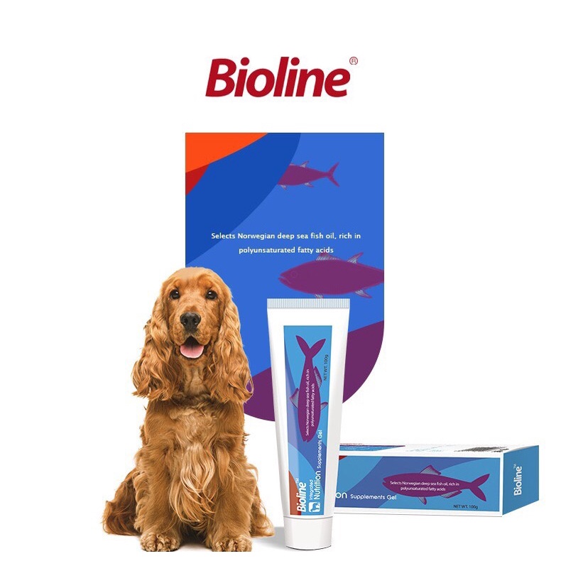 Gel Dinh Dưỡng Bioline 100g Chó Mèo Pet-1989