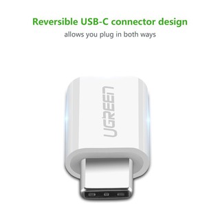 Đầu chuyển USB Type C sang Micro USB Ugreen 30154