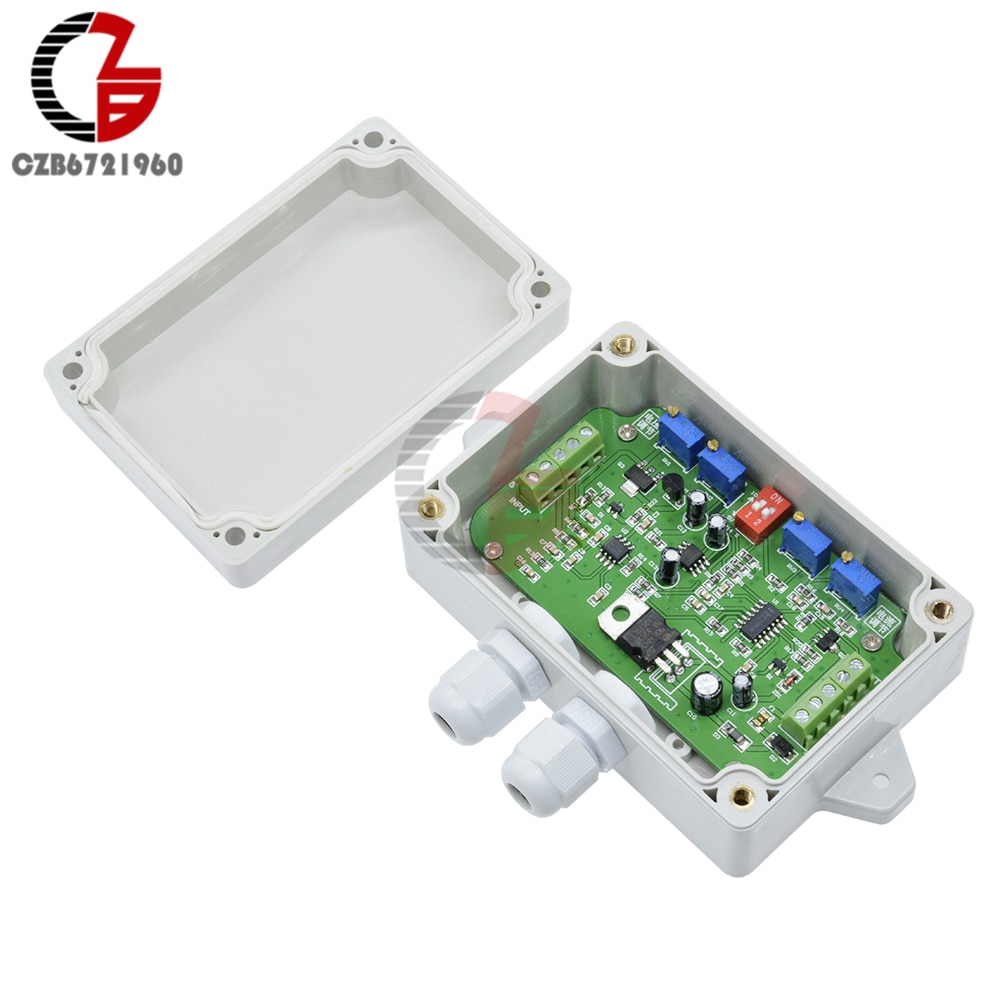 Weighing Transmitter load Cell Amplifier Weight Sensor Amplifier Load Cell Transducer DC 12V 24V 4-20ma