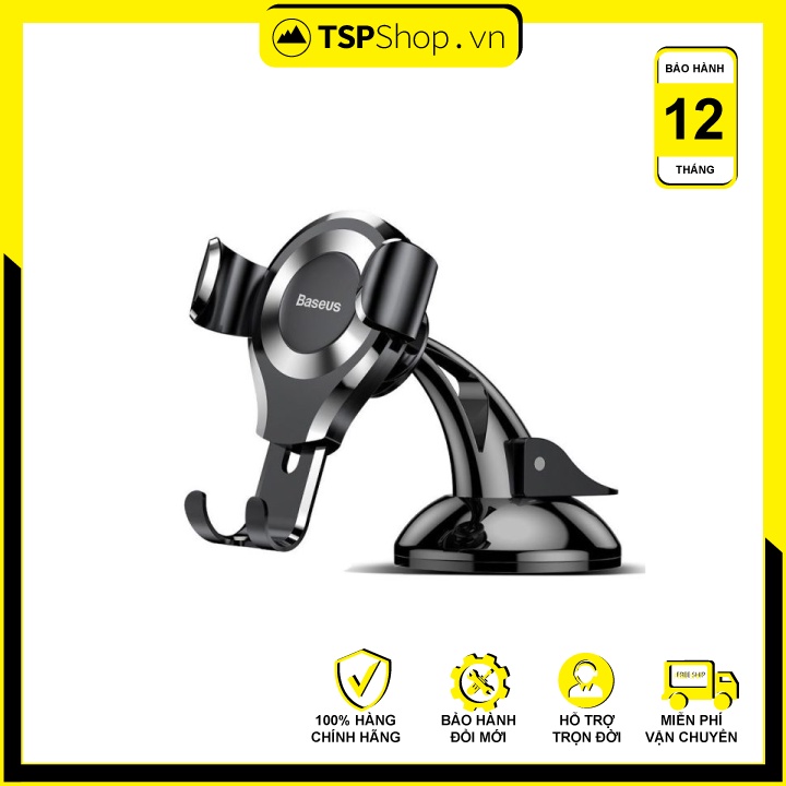 Đế kẹp điện thoại trên ô tô Baseus