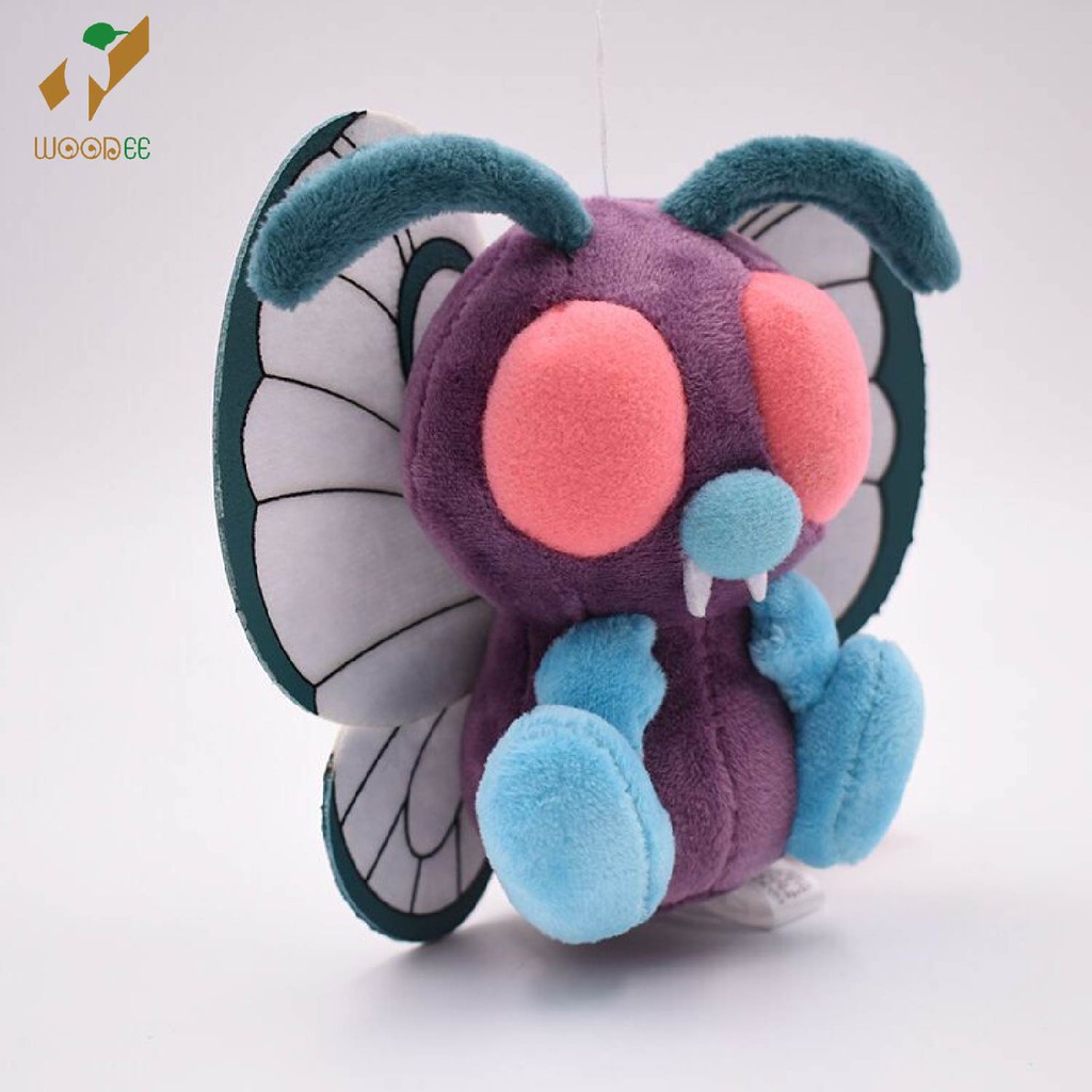 Gấu bông pokemon Butterfree 13cm size fit Nhật quà tặng