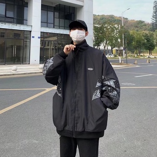 Áo khoác nam form rộng vải dù cao cấp áo bomber thời trang Hàn Quốc dáng Unisex nam nữ bigsize gió 2 lớp phong cách cực chất top Jacket