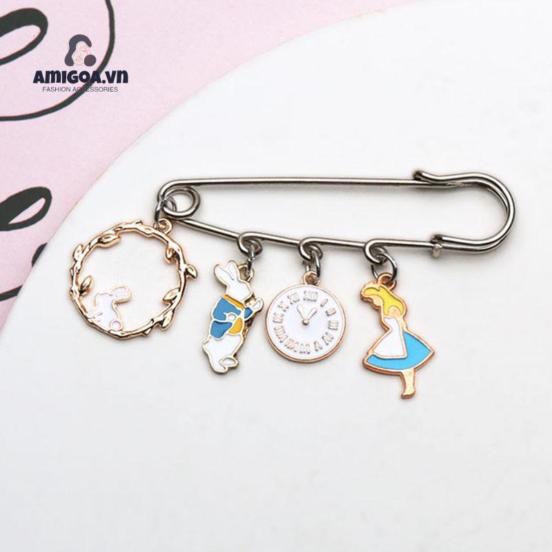 ✨✨ Phụ kiện cài cổ áo kiểu dáng đáng yêu xinh xắn cho nữ