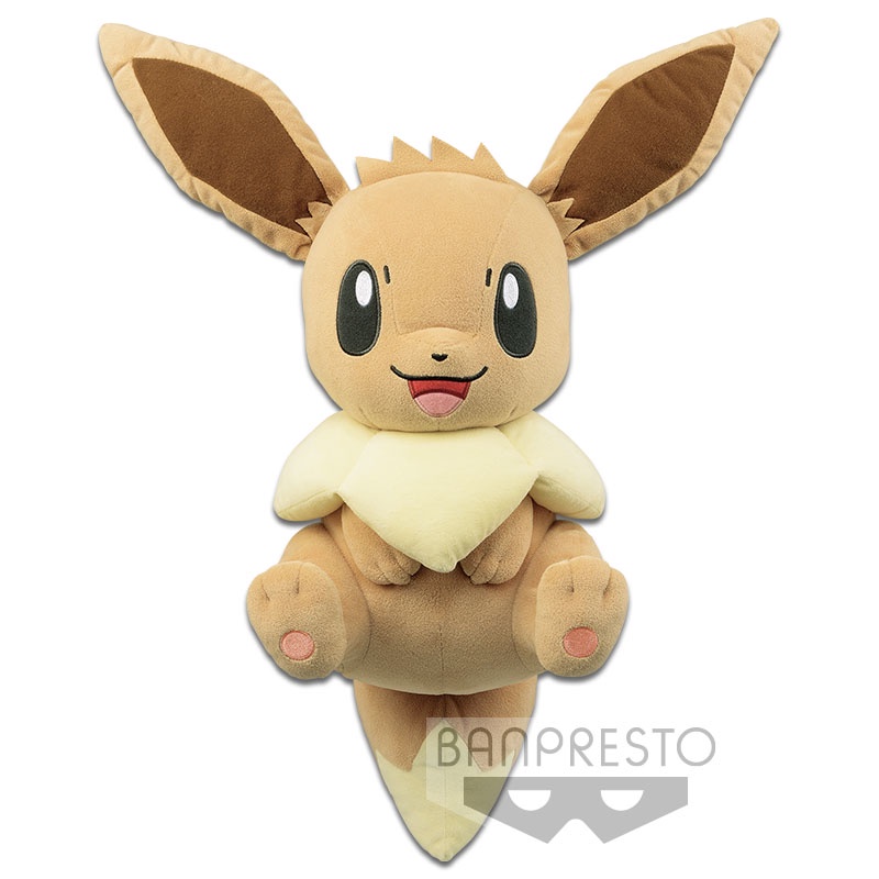 Gấu bông pkm I LOVE EEVEE BIG PLUSH～EEVEE pastel color chính hãng Nhật Bản
