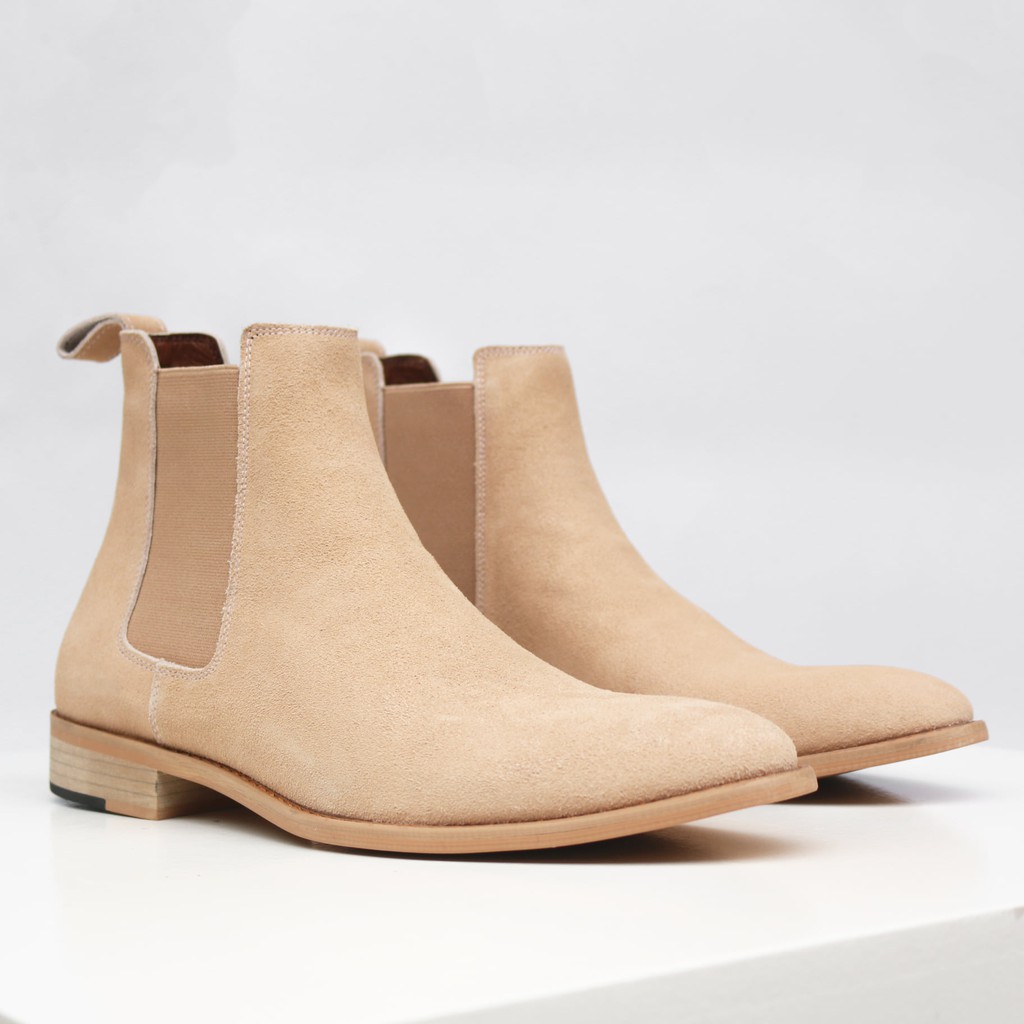 Giày Chelsea Boots thời trang nam SN062 chất liệu da lộn đế cao su chống trượt phong cách thời trang trẻ trung cá tính