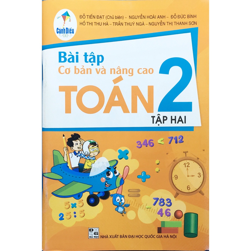 Sách - Bài tập Cơ bản và nâng Cao Toán 2 tập hai (Cánh Diều)