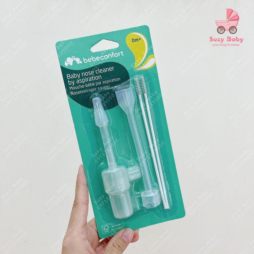 Dụng cụ hút mũi cho bé Bebeconfort - Vệ sinh mũi an toàn cho trẻ, Suzy baby