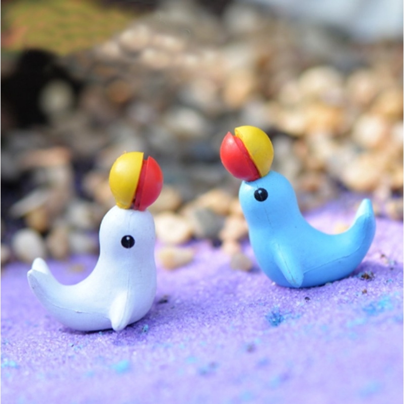 Set 5 Cá Heo Mini Trang Trí Sân Vườn