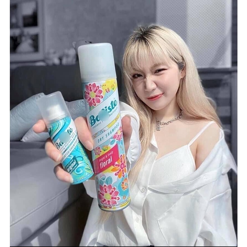 Dầu Gội Khô Batiste Dry Shampoo 200ml