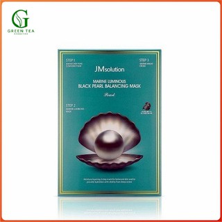 Mặt Nạ Chăm Sóc Da Sáng Mịn Chiết Xuất Từ Ngọc Trai Đen Hàn Quốc JM Solution Marine Luminous Black Pearl Balancing Mask