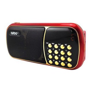Loa di dộng aibo un35 pn-99 tích hợp đài fm loa di động chạy thẻ nhớ fm mp3 các loại