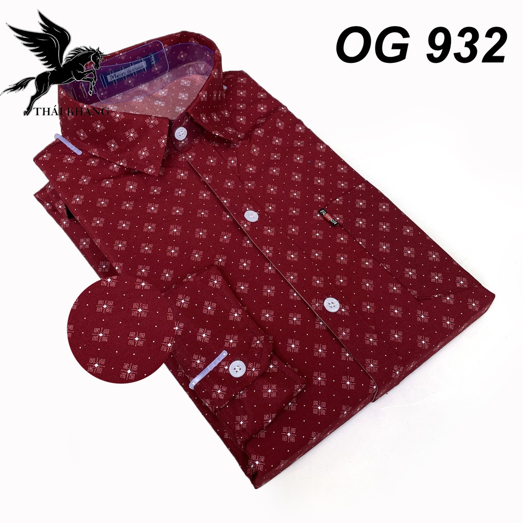 áo dài tay trung niên nam vải kate nhiều cotton cực đẹp loại áo sơ mi nam form rộng thoải mái ASKD01 | BigBuy360 - bigbuy360.vn