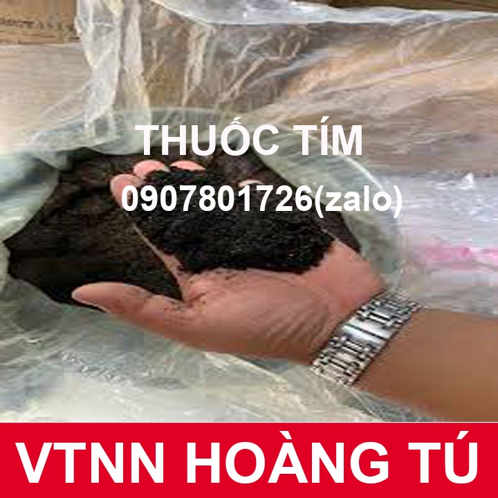 Thuốc tím KMN04 sát trùng diệt khuẩn cho hồ cá gói 100g