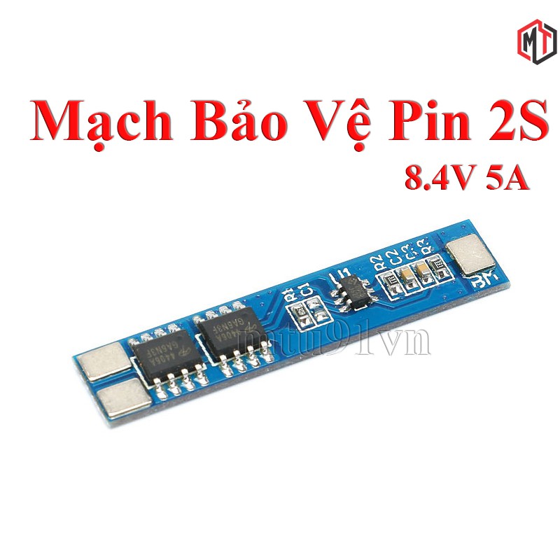 Mạch Sạc Bảo Vệ Pin Li-Ion 18650 2S 7.4V - 8.4V dòng 5A HX-2S-01