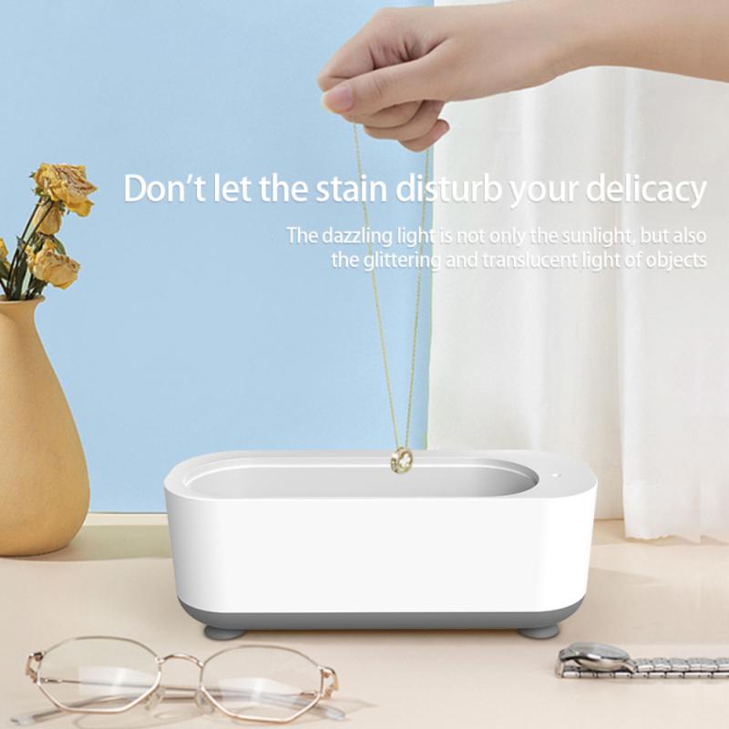 Multifunctional Ultrasonic Cleaner Ultrasonic Bath Jewelry Glasses Jewelry Cleaning Machine Ultrasound Jewelry Cleaner Home