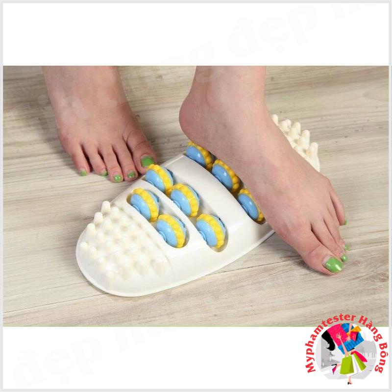 (SIÊU RẺ) Dụng cụ masage chân con lăn