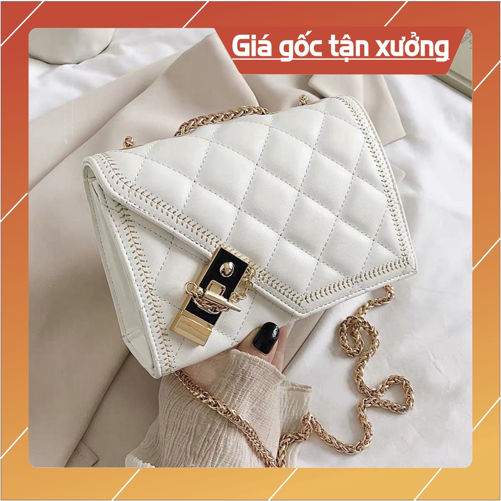 Túi Đeo Chéo Hàn Quốc 2 Ngăn Khóa Gài Thời Trang ✅shoptuixinh6688✅