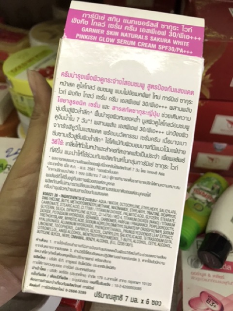 Kem Dưỡng Trắng Da Chống Nắng Garnier Skin Naturals Thái Lan