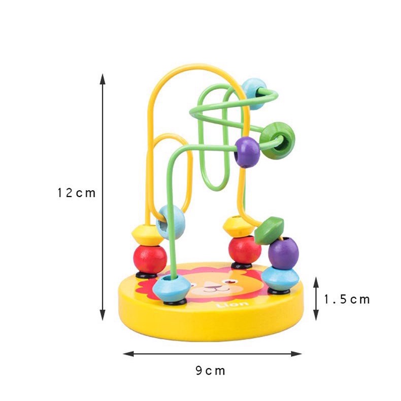 Đồ chơi gỗ Montessori, đồ chơi xếp hình bằng gỗ cho bé nhận biết Hình Khối và Mầu Sắc: 2 món, 3 món, 5 món - vô cùn