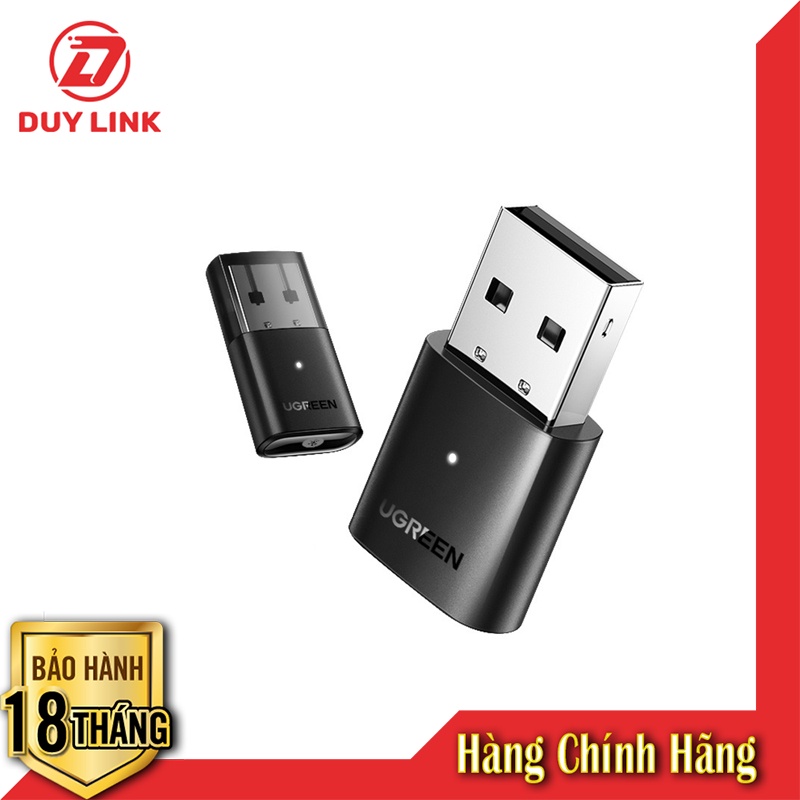 Ugreen 80889 5.0 màu Đen USB nhận Bluetooth Cm390