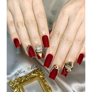 [ANGELS] Sơn móng tay,sơn gel uv,màu  đỏ tuyết