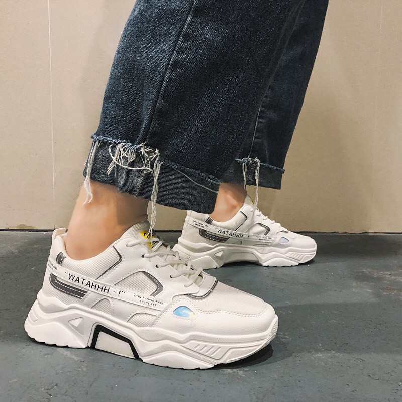 [BÁN CHẠY] Giày nam tăng chiều cao 5cm Phản Quang WATAHHH cực chất - giày thể thao nam | BigBuy360 - bigbuy360.vn