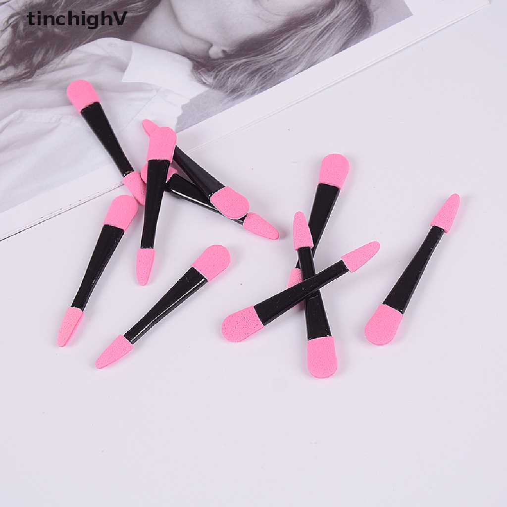 Set 10 Cọ Trang Điểm Mắt Hai Đầu Sử Dụng Một Lần Tiện Lợi