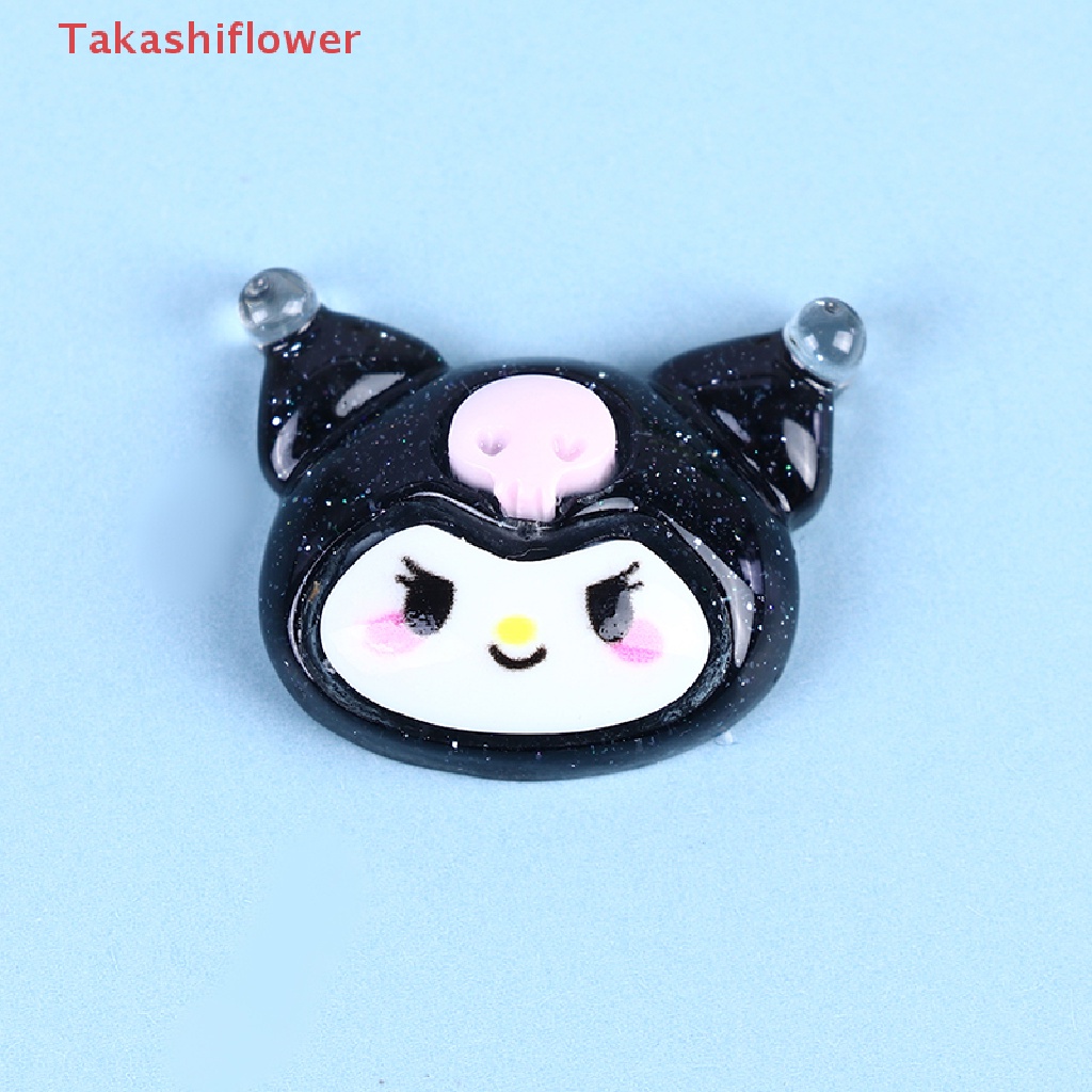 Set 10 Phụ Kiện Trang Trí Điện Thoại / Tủ Lạnh Hình Nhân Vật Anime Sanrio DIY