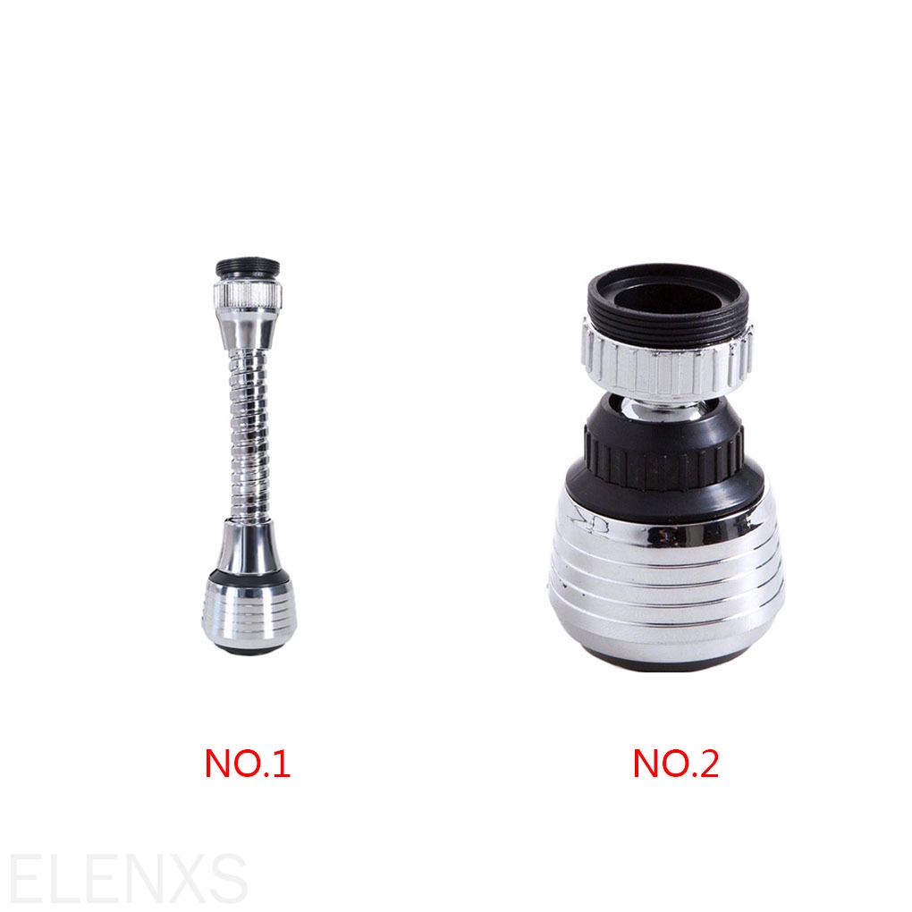 Đầu vòi nước xoay 360 độ 2 chức năng phun tiện lợi cho nhà bếp nhà tắm