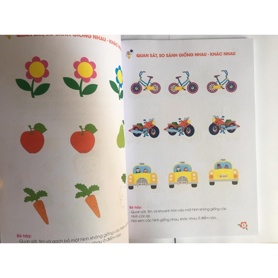 Sách - Toán tư duy dành cho trẻ em 4-6 tuổi (Phiên bản mới)