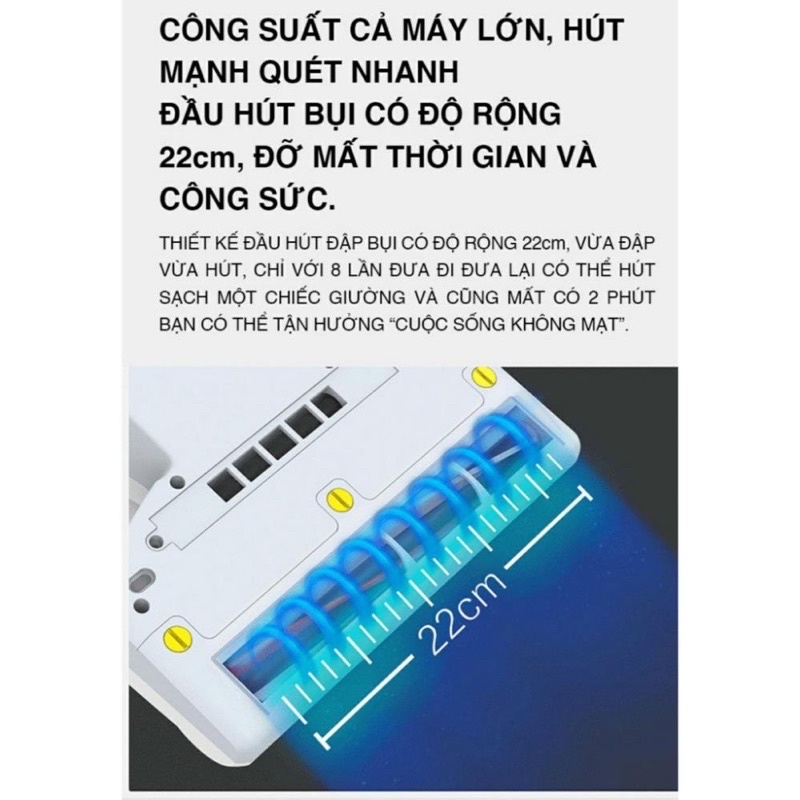 [Chính hãng] Máy hút bụi trên giường Tiross TS9302 | TS9305, hút bụi chăn ga gối đệm [ bảo hành 12 tháng ]