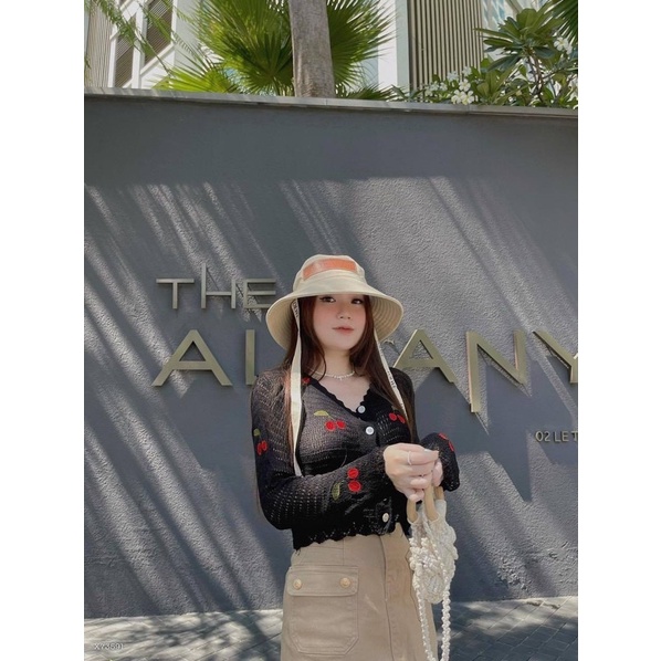 ÁO KHOÁC LEN CHERRY