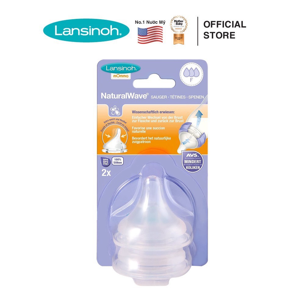 Núm vú Lansinoh ( Đủ size) (CAM KẾT CHÍNH HÃNG)