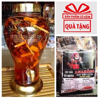 [SẢN PHẨM CHUẨN] AMAKONG đặc biệt 12 vị - bổ thận tráng dương, thang đồ ngâm, thảo dược - Hương Rừng