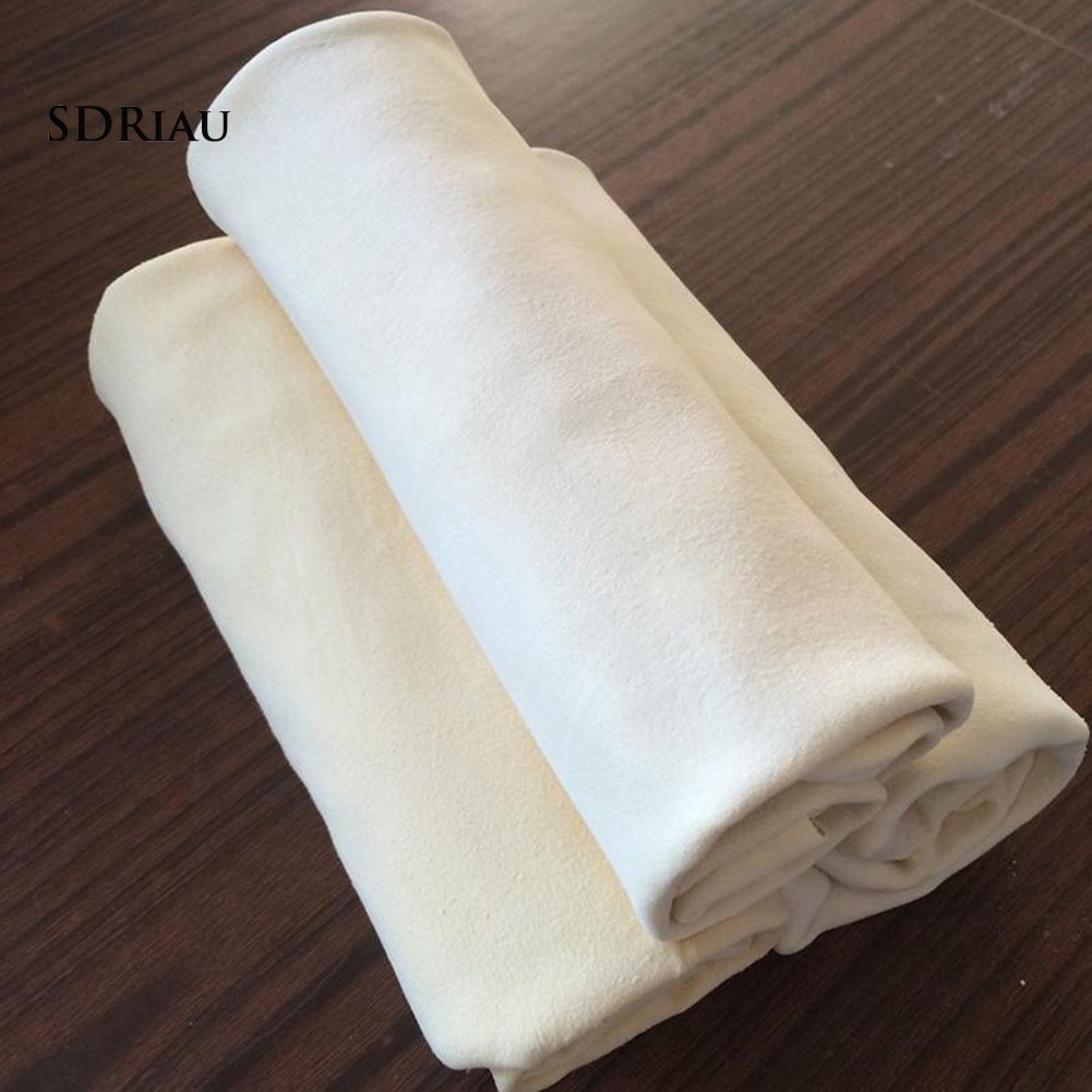 Khăn da sơn dương thấm hút tốt dùng lau ô tô