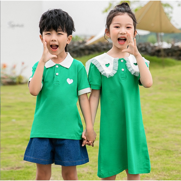 Áo polo Màu Hồng Có Cổ Thời Trang Dành Cho Cả Gia Đình