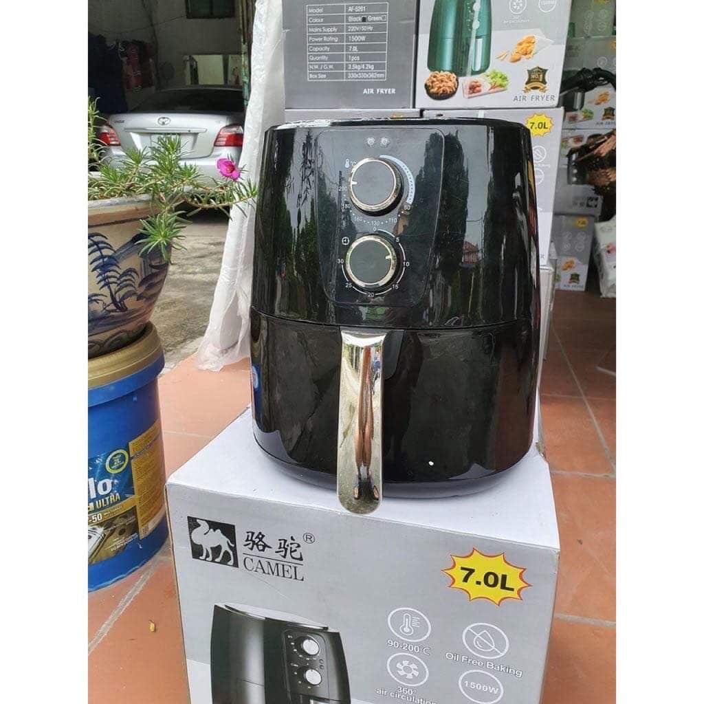 Nồi Chiên Không Dầu Camel 7L/8L/10L/12L và Ninshield 7L/8L/10?/12L  bảo hành 12 tháng